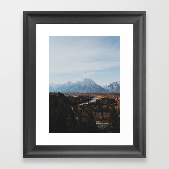 Grand Teton National Park Framed Art Print