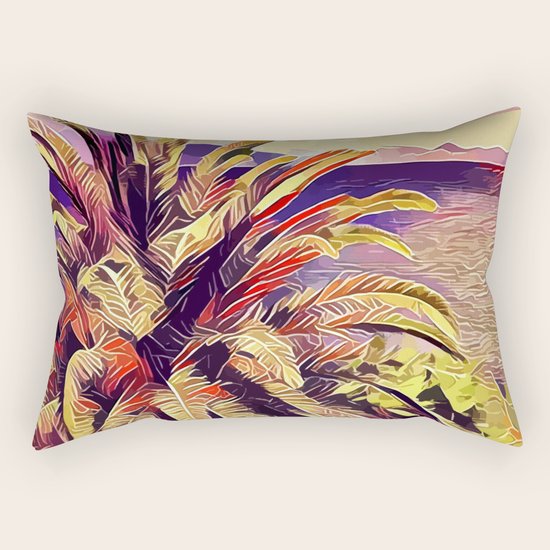 Palm Beach Rectangular Pillow