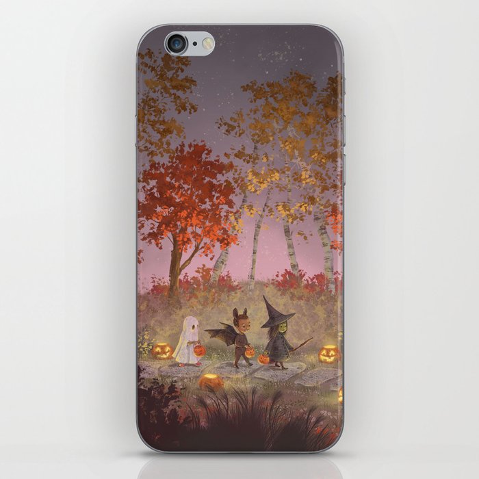 Halloween Kids Trick-Or-Treat iPhone Skin