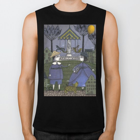 School's Out Biker Tank