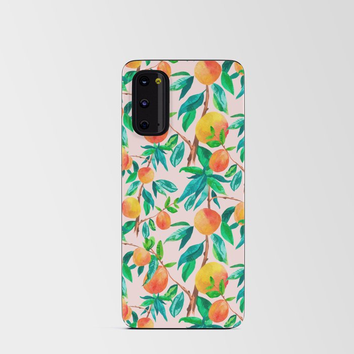 Peachy Jungle Android Card Case