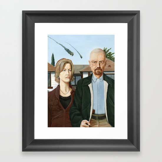 The Heisenbergs Framed Art Print