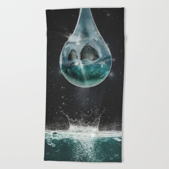 Universe's Tear Beach Towel