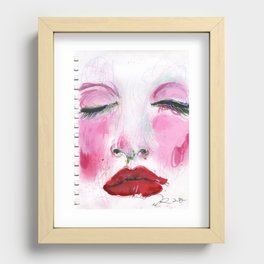 Pink dreams Recessed Framed Print