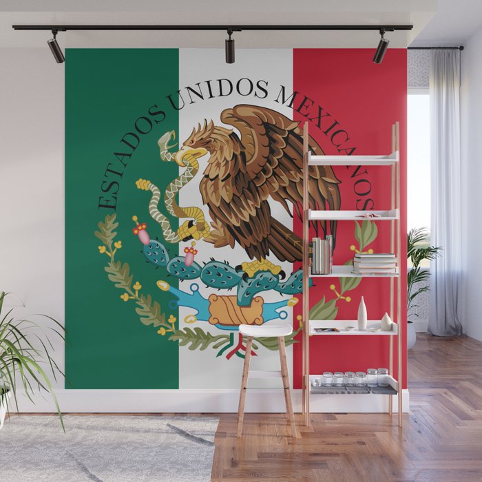 Wall Mural Mexican flag 