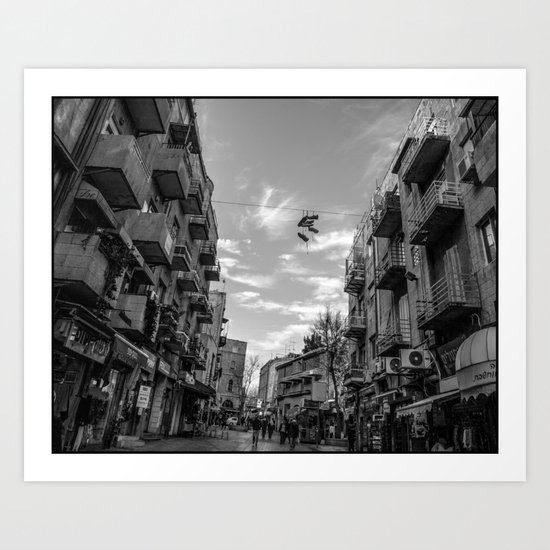 Hung Up to Dry Art Print