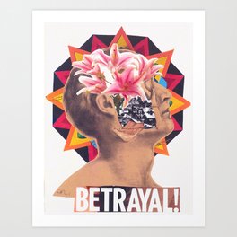 betrayal Art Print