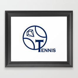 Tennis Framed Art Print