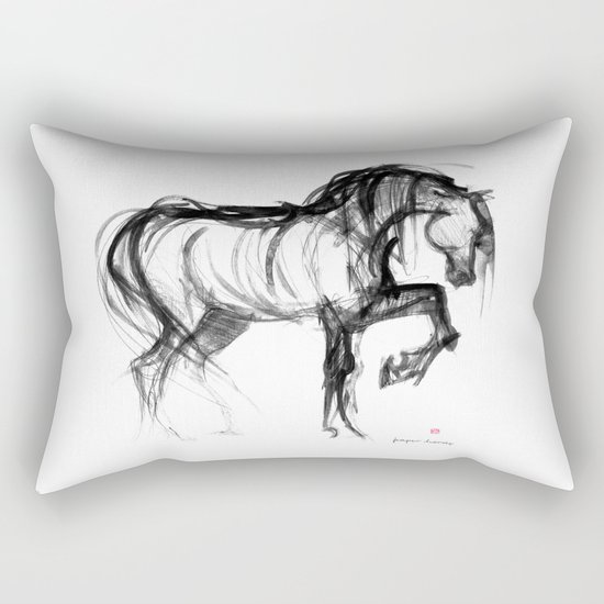 Horse (Saklavi) Rectangular Pillow