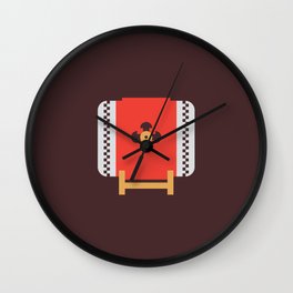Japan Taiko Drum Wall Clock