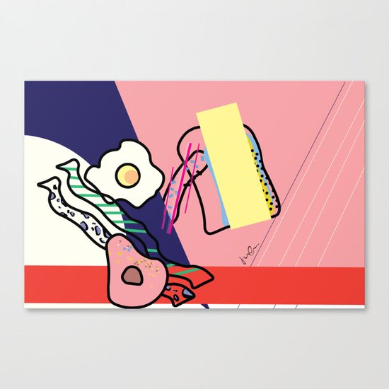 daily Canvas Print