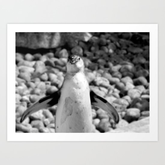 Penguin. Art Print