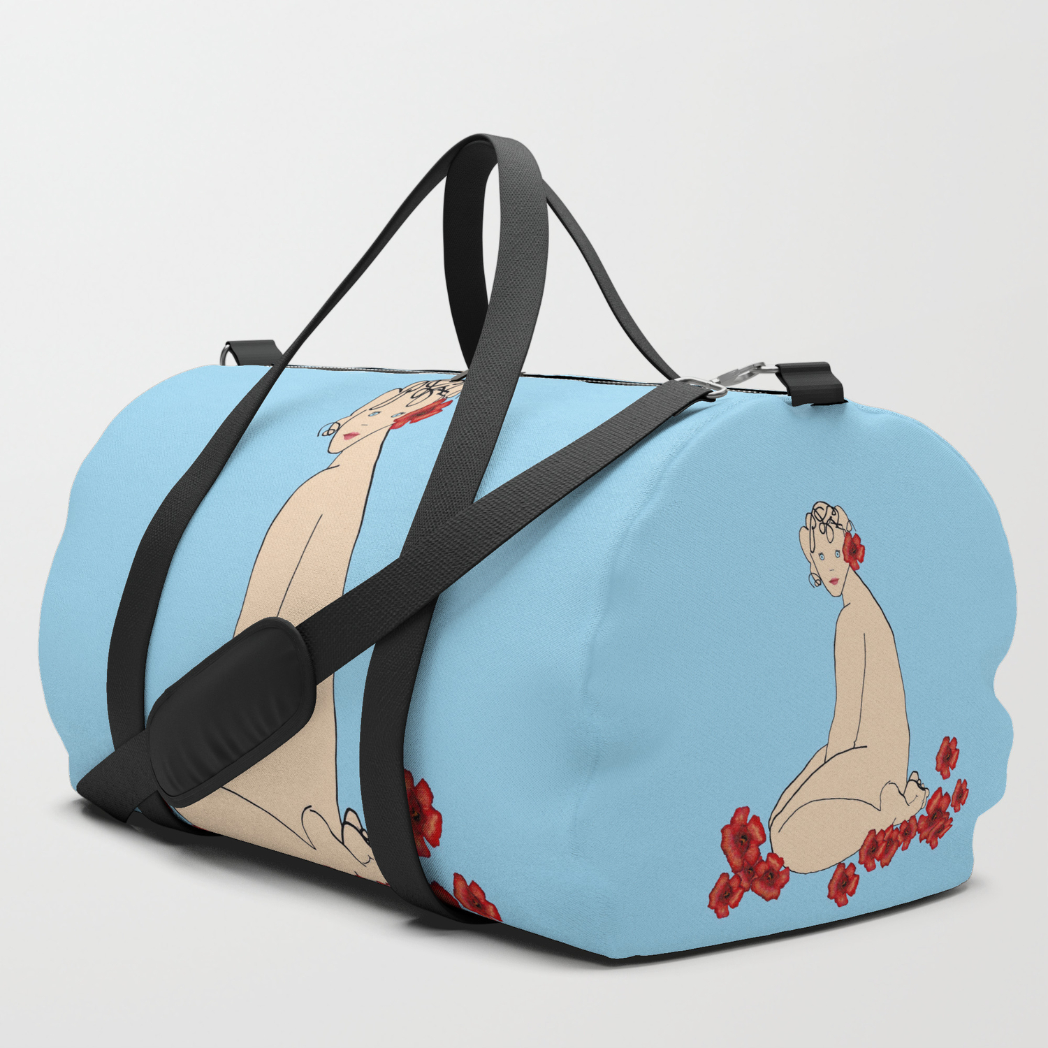 sky duffle bags