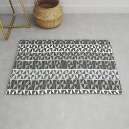 Organic geometry 02 -Tonal variations  Area & Throw Rug