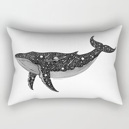Galaxy Whale Rectangular Pillow