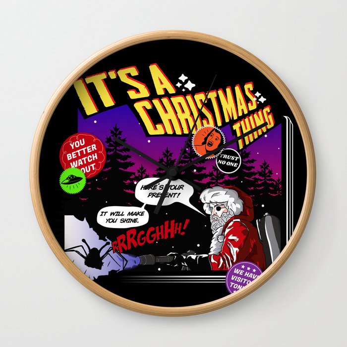 It´s a Christmas Thing Wall Clock