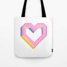 Happy heart Tote Bag