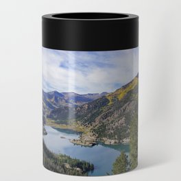 Autumn view of Lake San Cristobal in Colorado Can Cooler