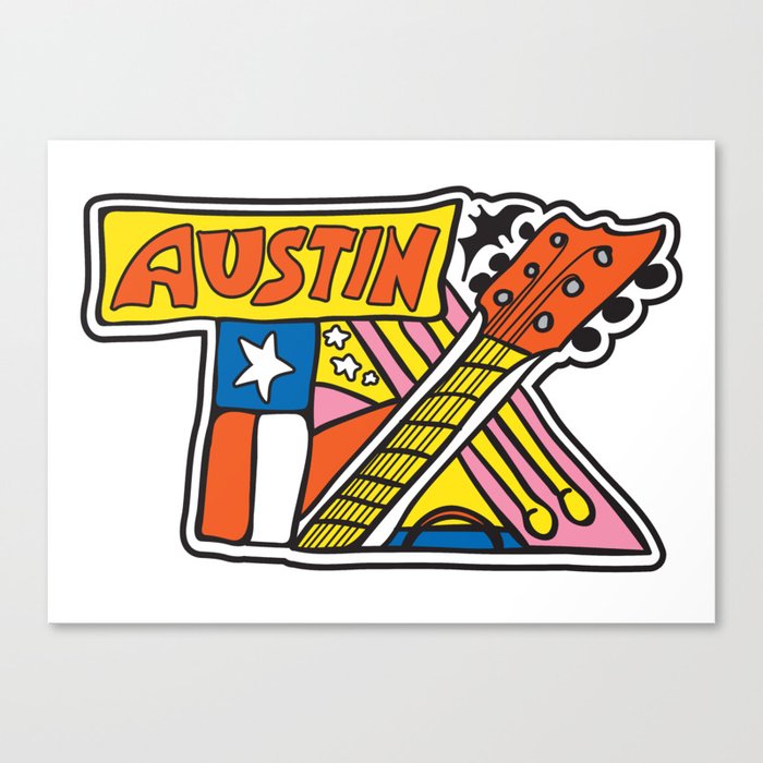 Austin TX Canvas Print