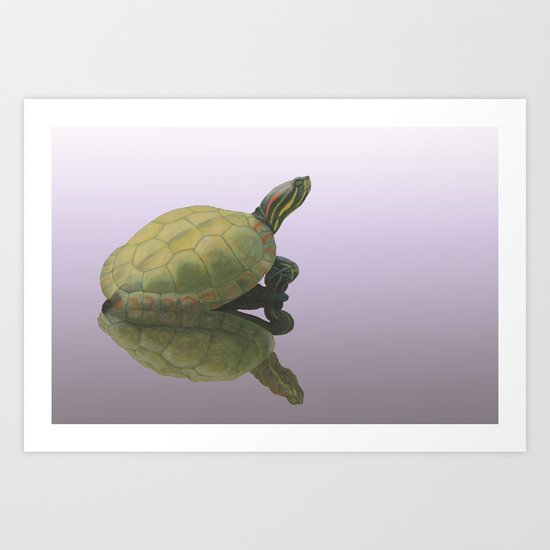 La vida es digna y humilde Art Print