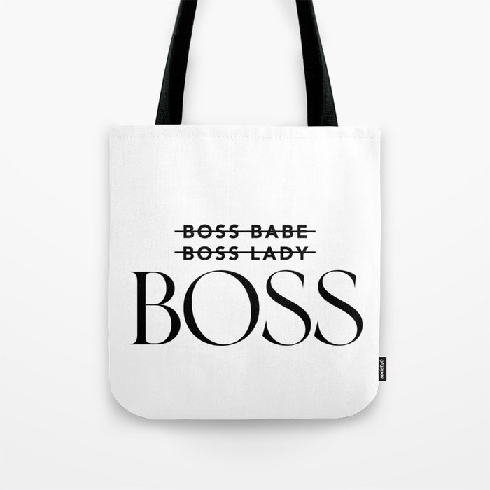 Boss Tote Bag
