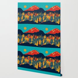 Colorful Wild Landscape 3 Wallpaper