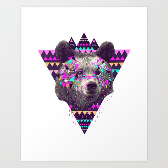 Piñata BEAR Art Print