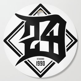 D24 Designs logo Cutting Board
