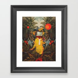 She Came from the Wilderness Framed Art Print
