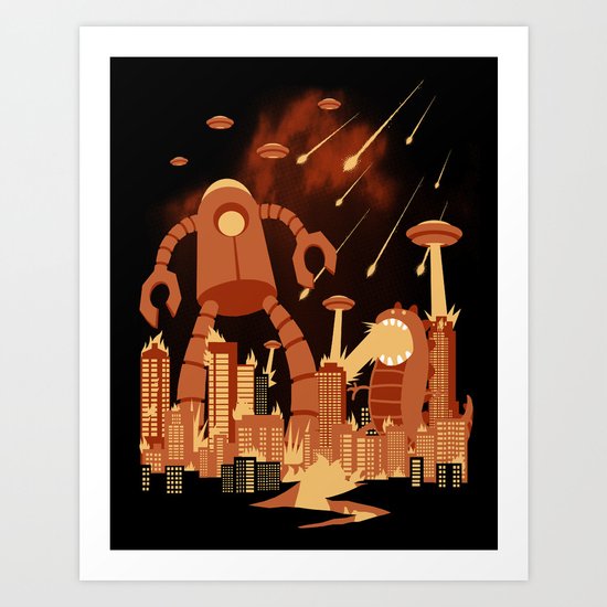 Armageddon Art Print