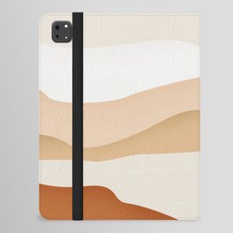 Minimalist Mountain Landscape iPad Folio Case
