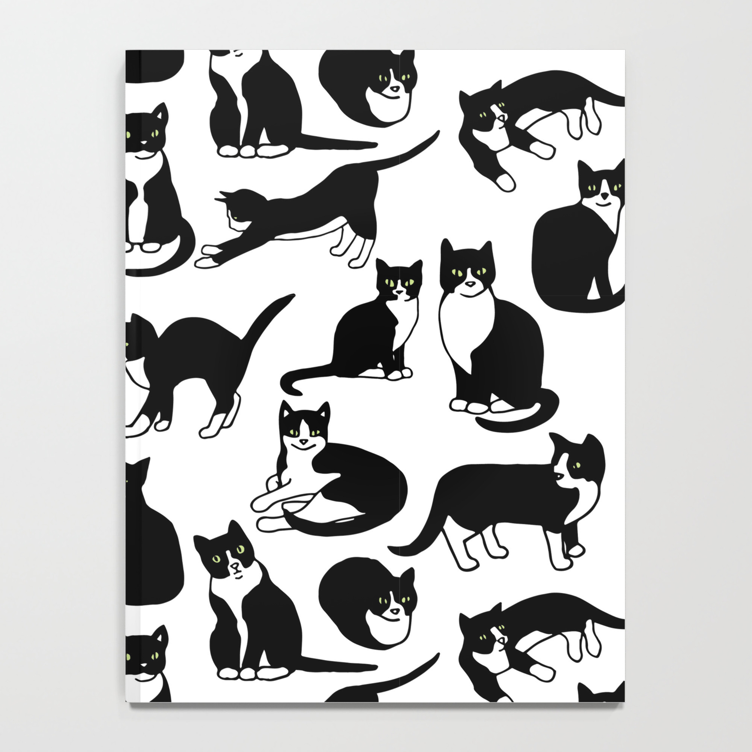 Tuxedo Cats Notebook By Alisonkolesar Society6 It's easy to find tuxedo cats at. tuxedo cats notebook by alisonkolesar