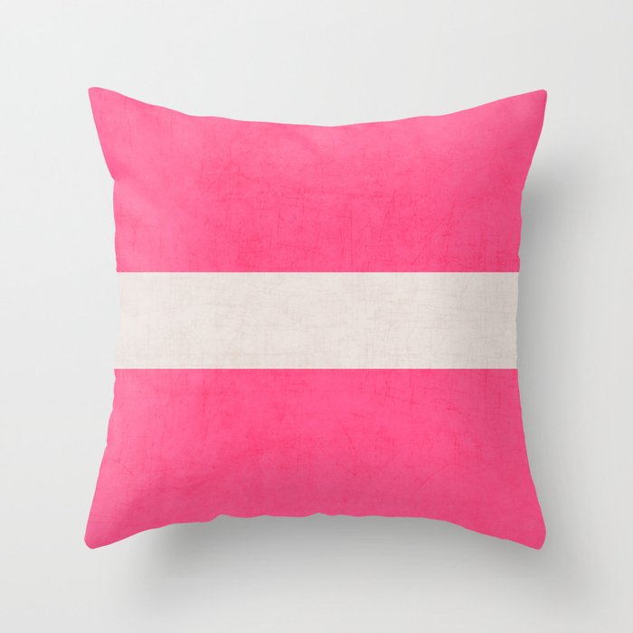 hot pink classic Throw Pillow