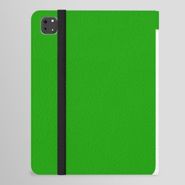 letter J (White & Green) iPad Folio Case