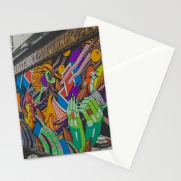 London graffiti art Stationery Cards