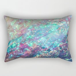 Prismatic Iridescent Cellophane VII Rectangular Pillow