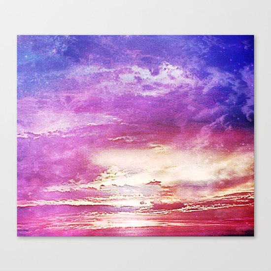 Sunset skies Canvas Print