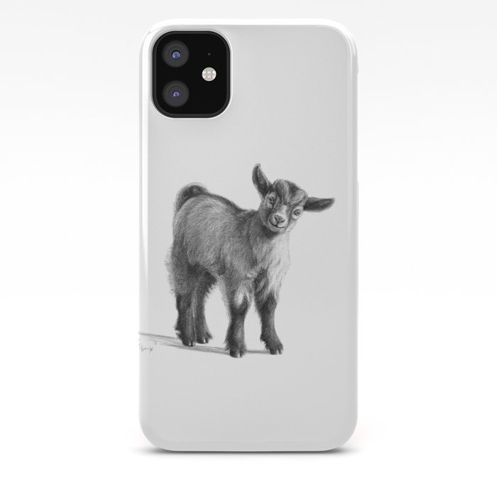 Goat baby G097 iPhone Case