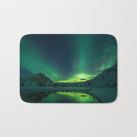 Aurora Borealis Bath Mat