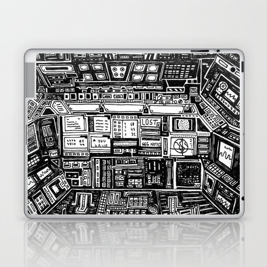 Lost cabin 666 Laptop & iPad Skin