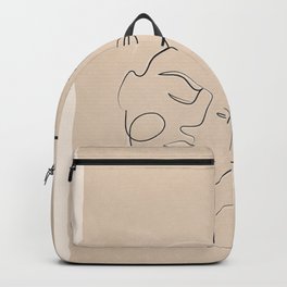 Abstract Pair Portrait 16 Backpack
