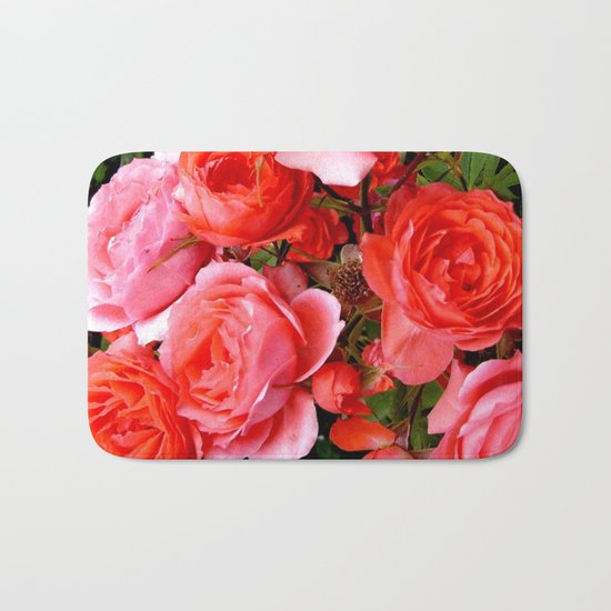 Red Roses Bath Mat