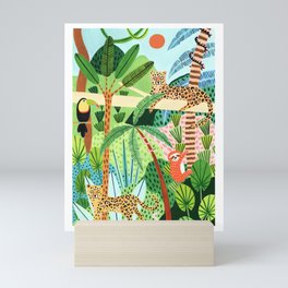 Jungle Pals Mini Art Print