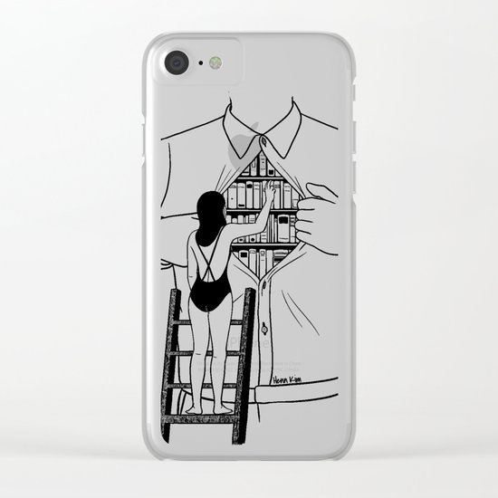 Read all about you Clear iPhone Case