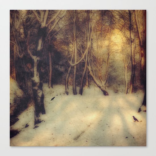 Winter Gold Canvas Print