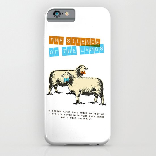 The silence of the lambs iPhone & iPod Case