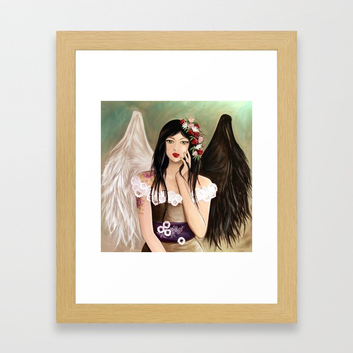 Angel Framed Art Print