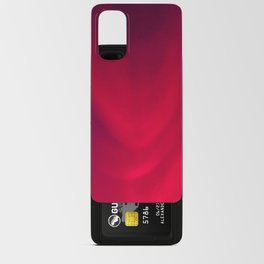 Red Android Card Case