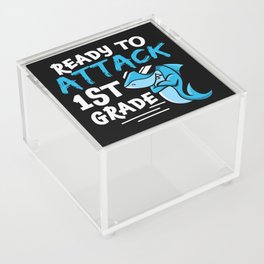 Ready To Attack 1st Grade Shark Acrylic Box