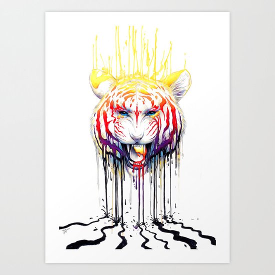 Fading Art Print